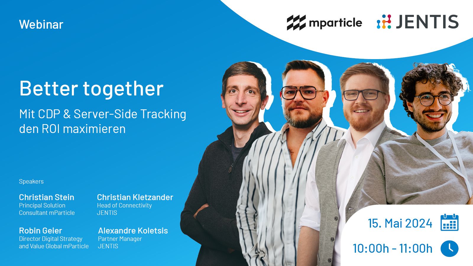 15.05.2024 – Better together: Mit CDP & Server-Side Tracking den ROI maximieren